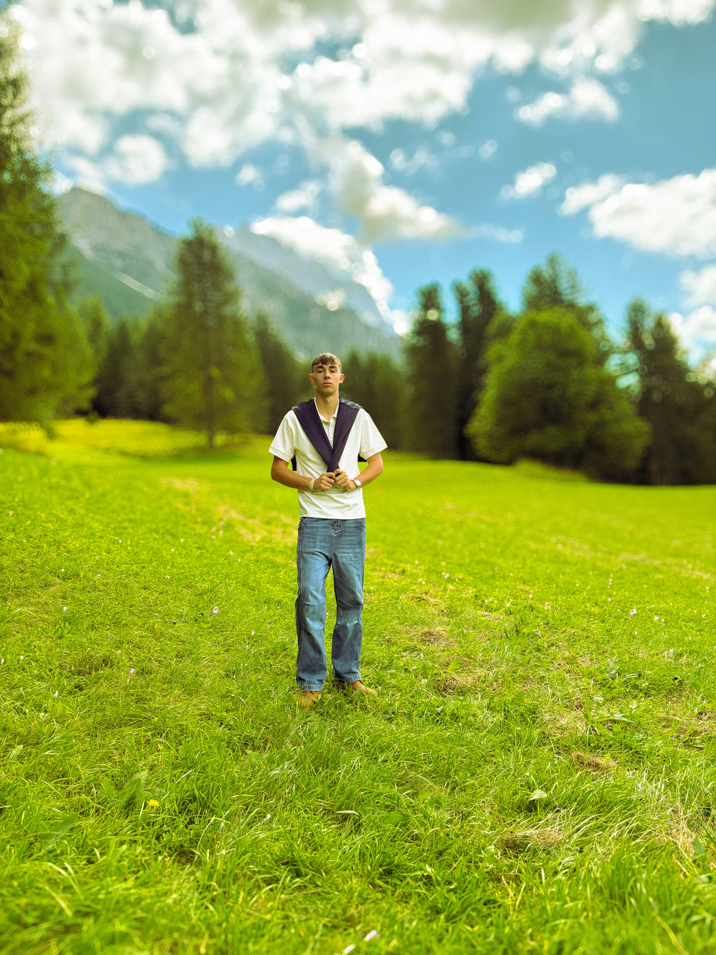 Lumiere Premium Cream Polo Shirt