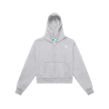 Lumiere Cortina Cropped Zip Hoodie