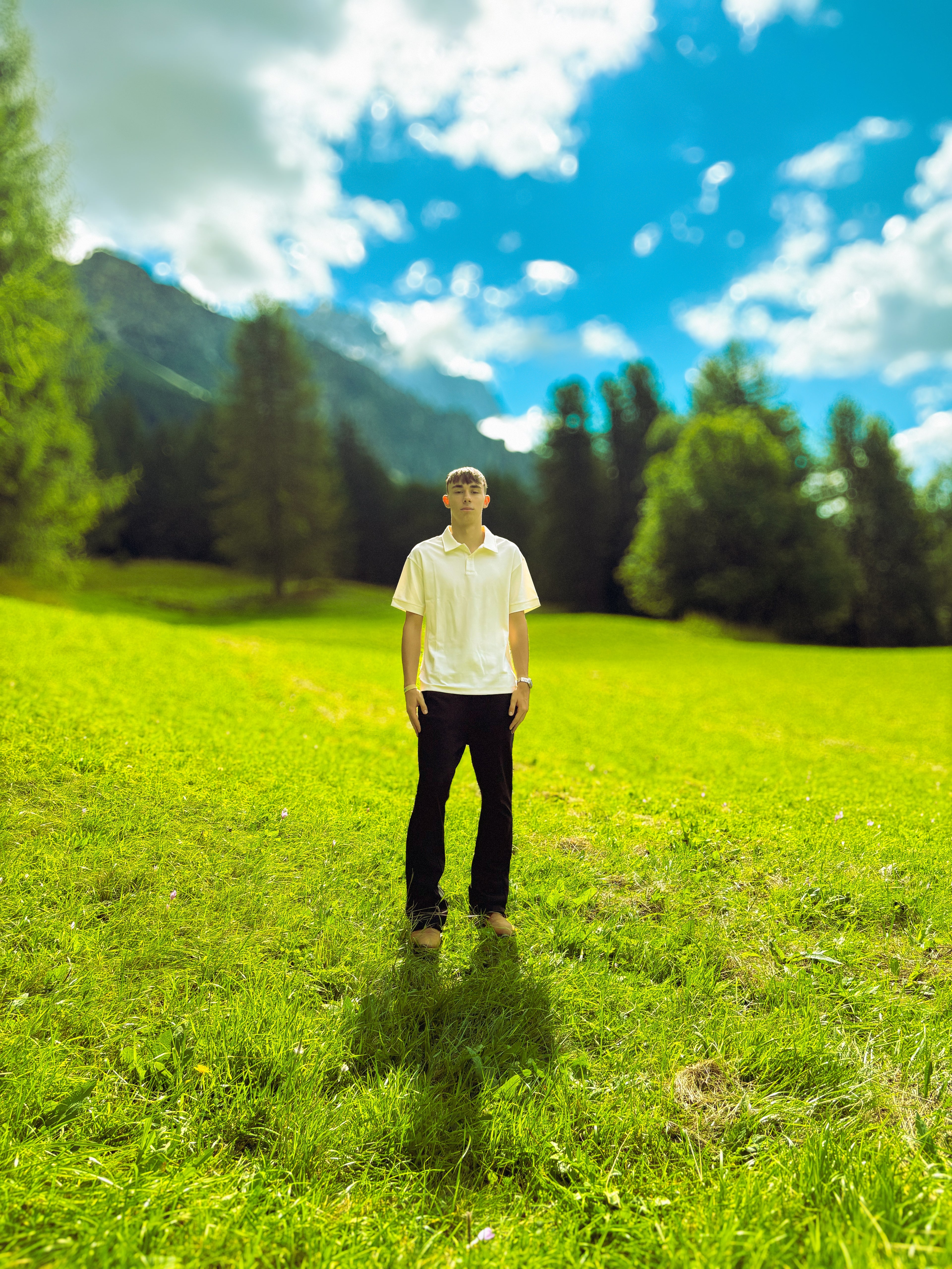 Lumiere Premium Cream Polo Shirt