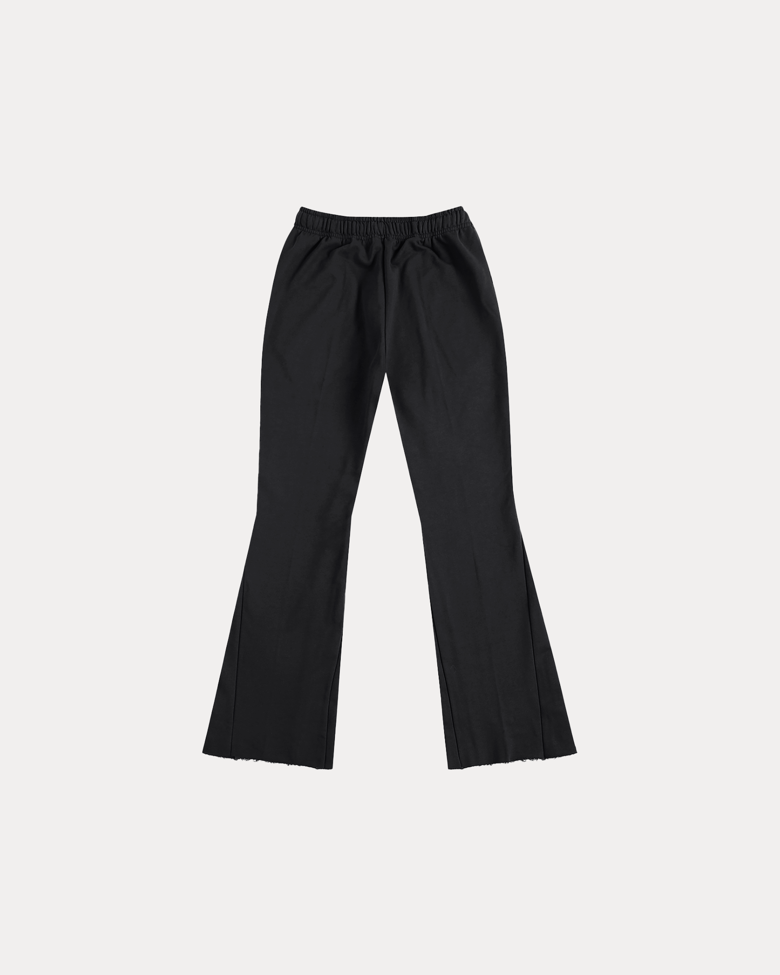 Lumiere Black Flared Sweatpants