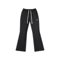 Lumiere Black Flared Sweatpants