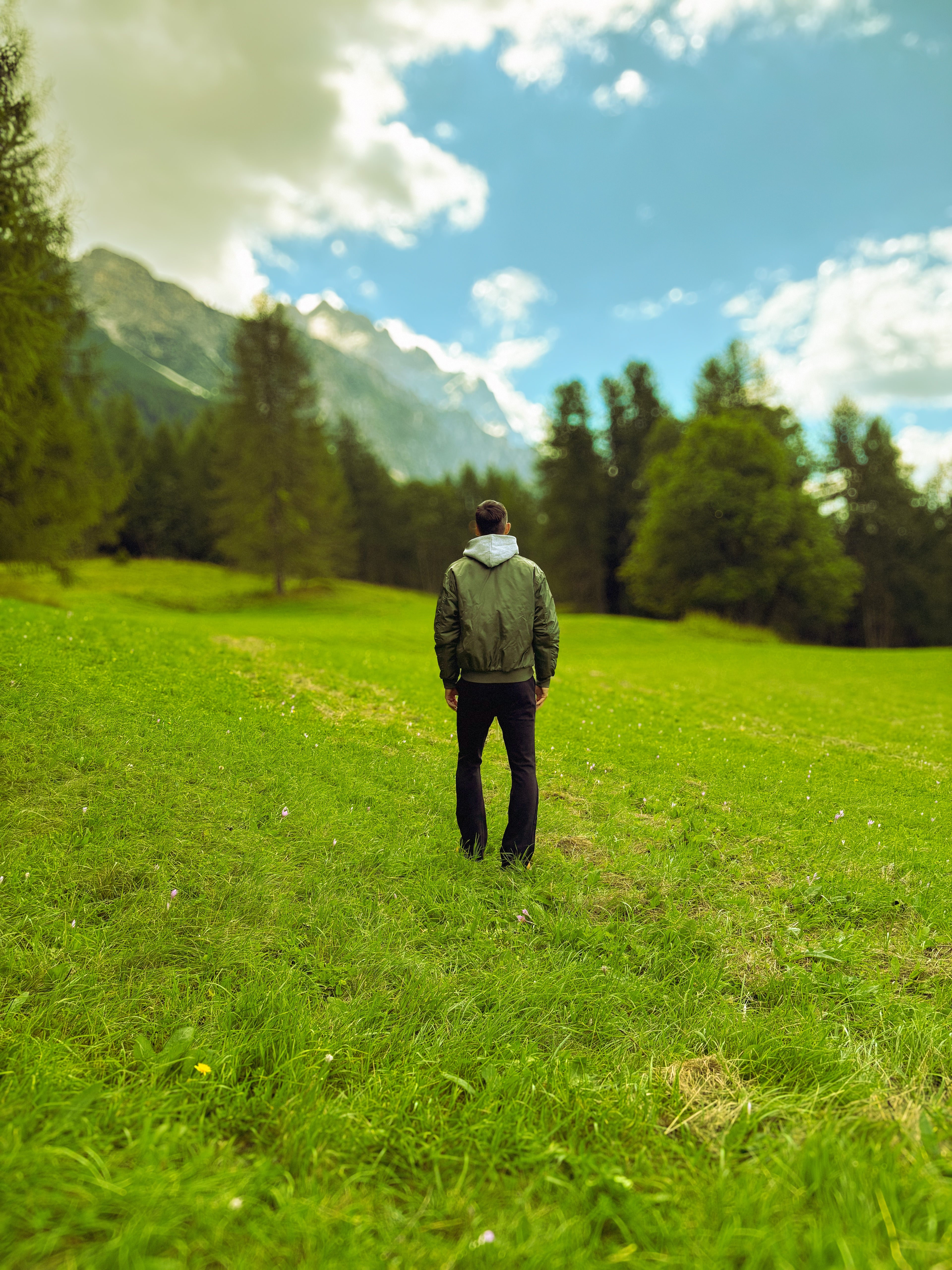 Lumiere Black Flared Sweatpants