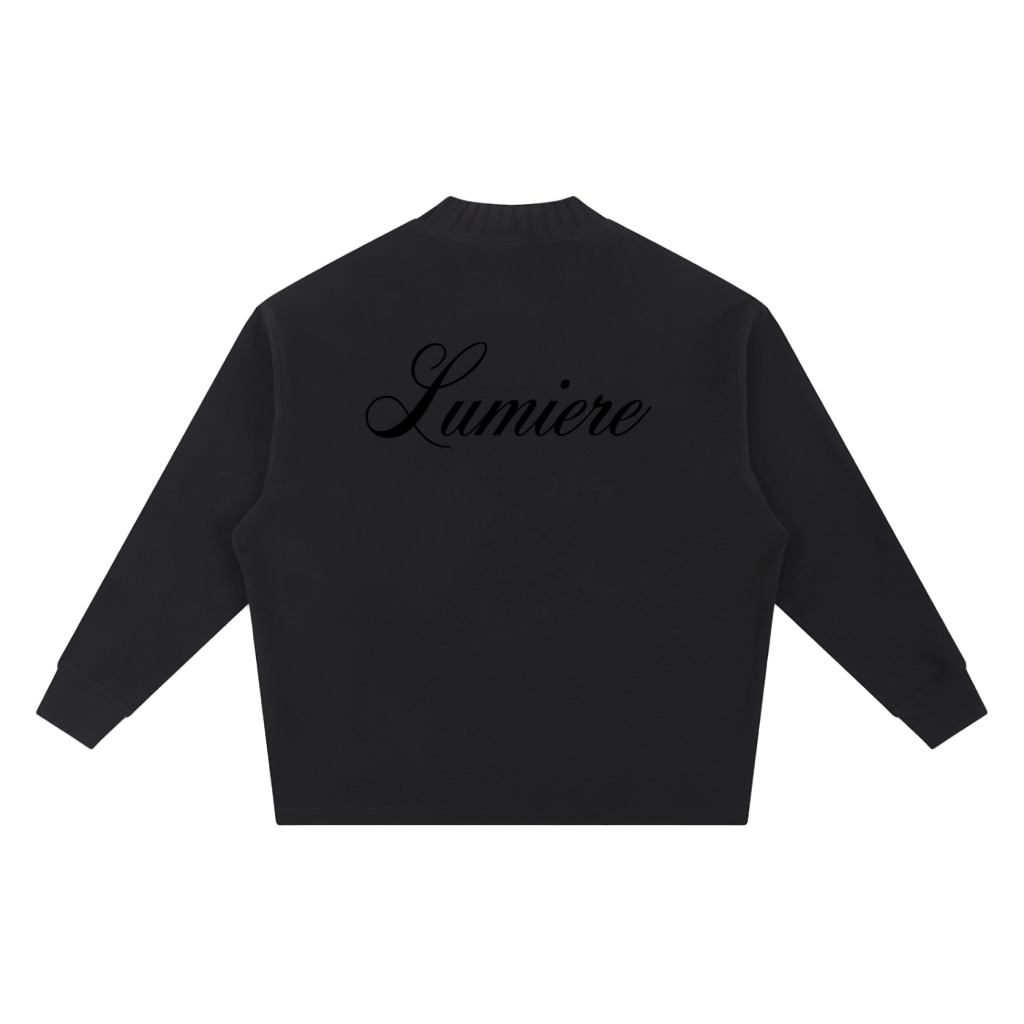Salone Knitsweat Black Exclusive