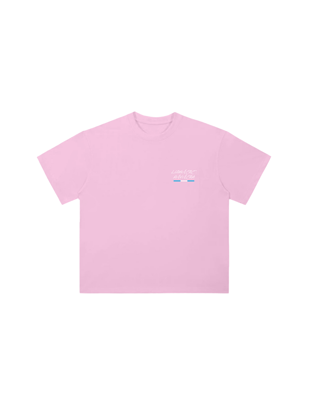 Riviera Flag T-Shirt Pink