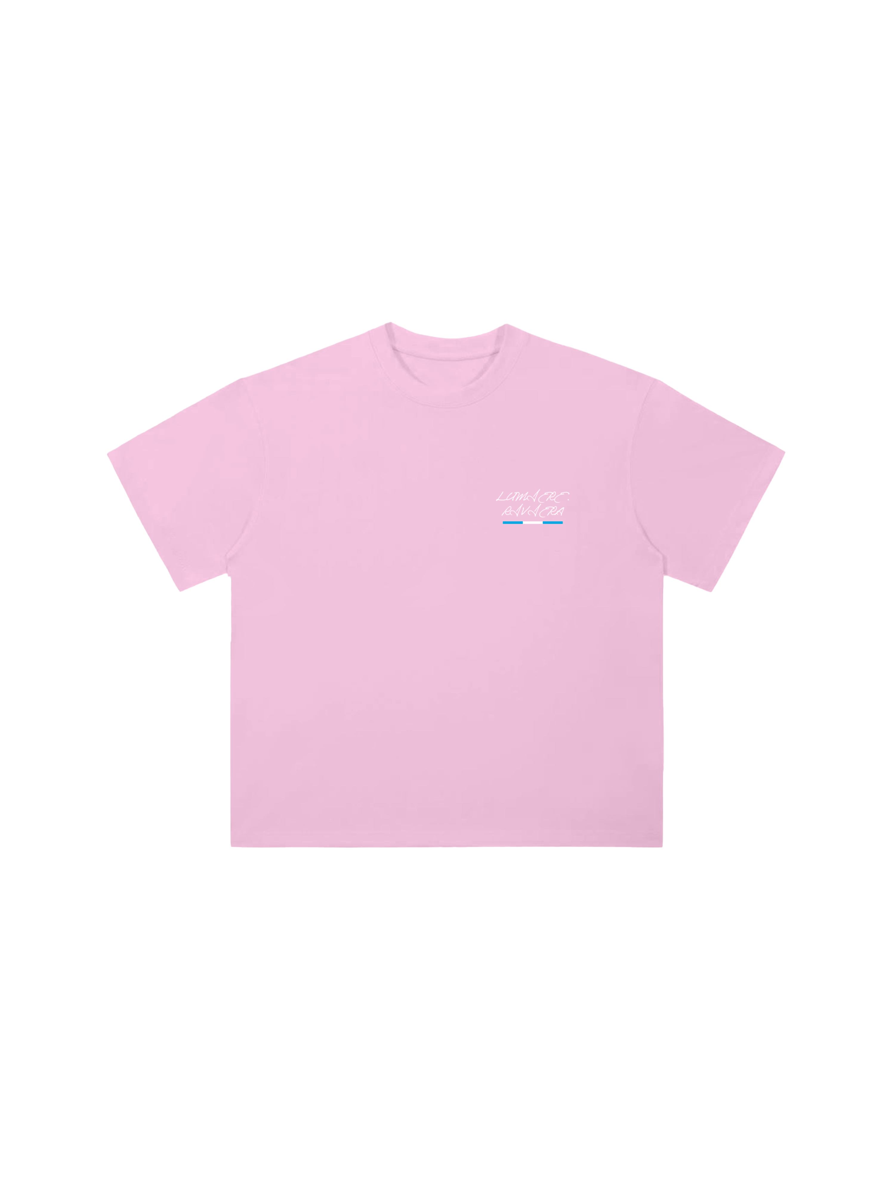 Riviera Flag T-Shirt Pink