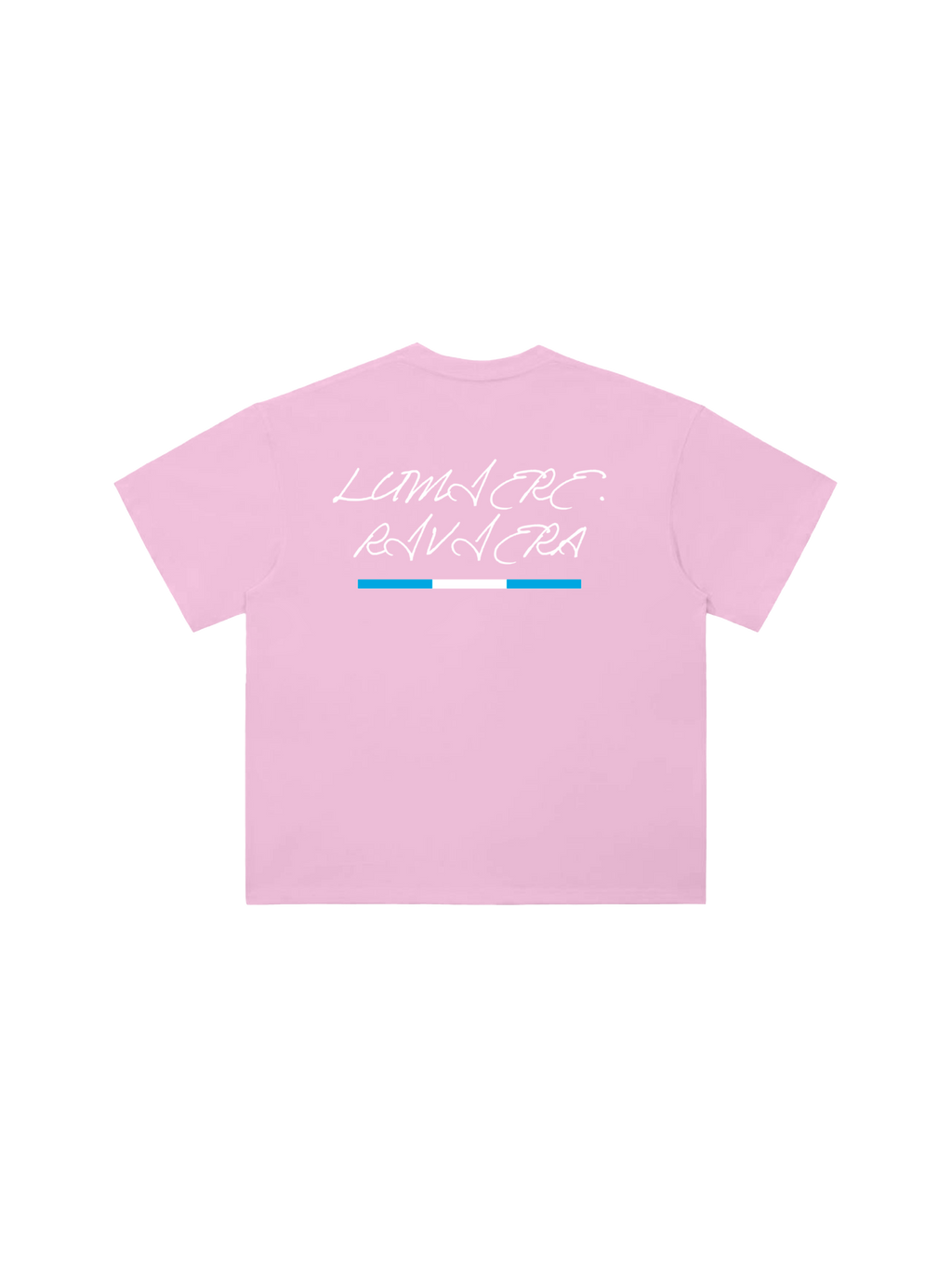 Riviera Flag T-Shirt Pink