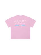 Riviera Flag T-Shirt Pink