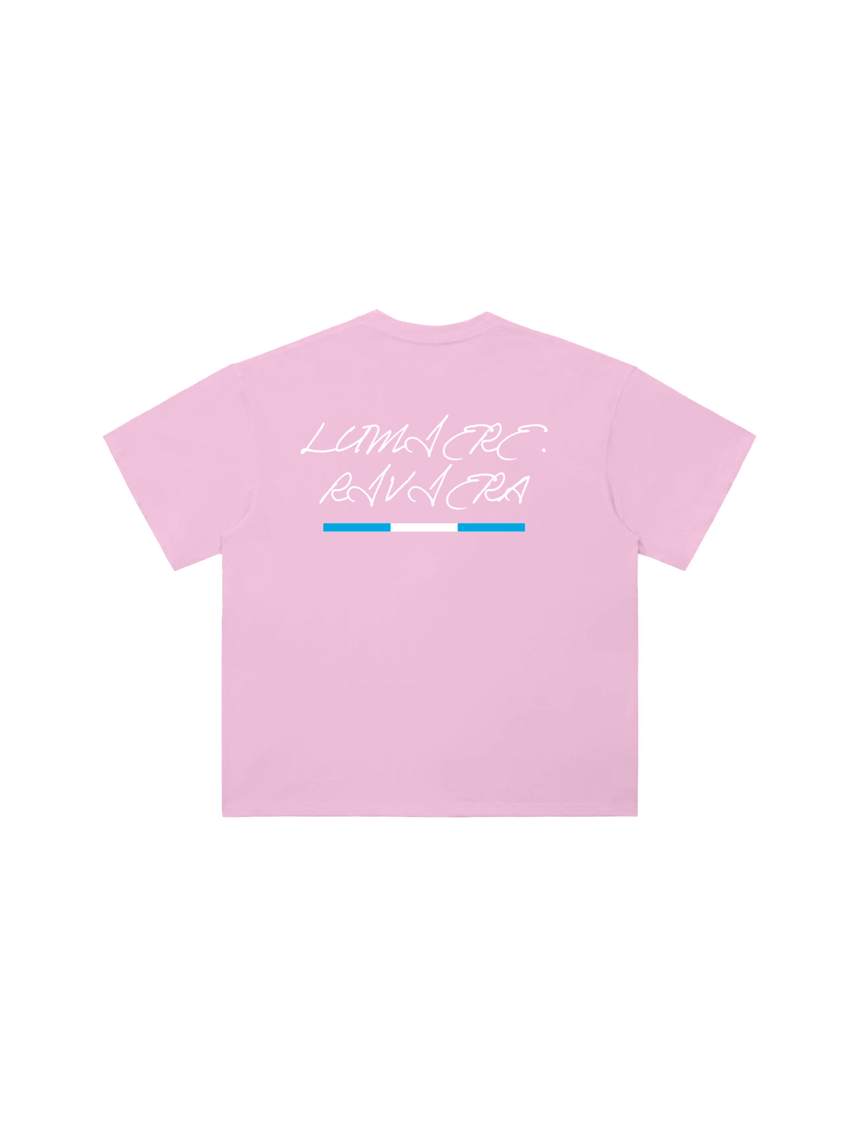 Riviera Flag T-Shirt Pink