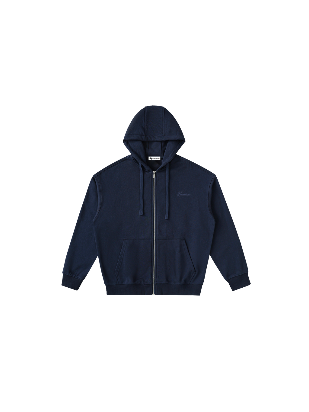 Leggerissima Zip-Hoodie Navy